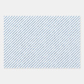 Blue Glitter Baby Feet Baby shower Wrapping Paper (Voorkant 2)