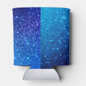 Blue Glitter Bachelorette Party Blikjeskoeler (Achterkant)