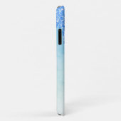 Blue Glitter Drip Name Sparkles Glam Girly  Case-Mate iPhone Case (Achterkant/rechts)