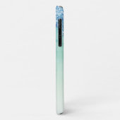 Blue Glitter Drip Name Sparkles Glam Girly  Case-Mate iPhone Case (Achterkant/links)