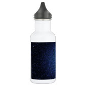 Blue Glitter Sequin Disco 32. oz. Waterfles (Links)