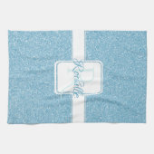 Blue Glitter Specialized Kitchen Towel Theedoek (Horizontaal)
