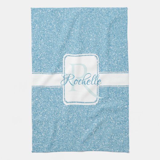 Blue Glitter Specialized Kitchen Towel Theedoek (Verticaal)