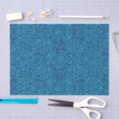Blue Glitter Tissue Paper Tissuepapier (Craft)