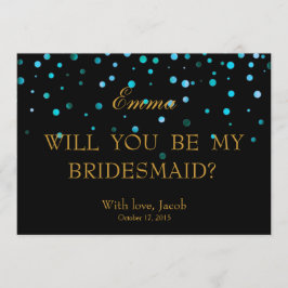 Blue Glitter zal je mijn uitnodiging zijn.