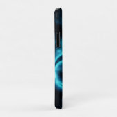 Blue Glo Biohazard iPhone Case (Achterkant/rechts)