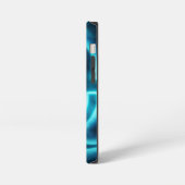 Blue Glo Biohazard iPhone Case Hoesje (Linkerkant)