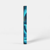 Blue Glo Biohazard iPhone Case Hoesje (Rechterkant)