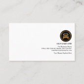 Blue Global Box Stripes Foundation CEO Visitekaartje (Achterkant)