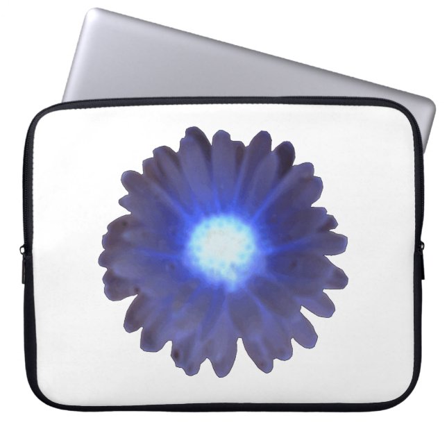 Blue Glow Marigold laptoptas Laptop Sleeve (Voorkant)