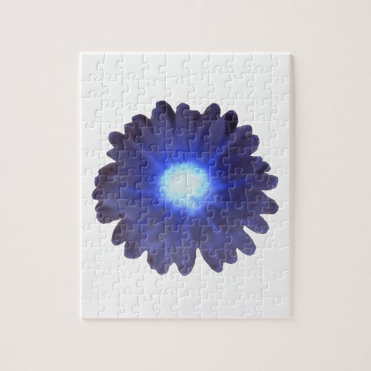 Blue Glow Marigold Puzzel (Verticaal)
