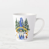 Blue Gnome vakantiewensen op maat Latte Mok (Rechts)