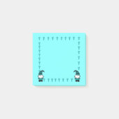 Blue Gnome with Mushrooms Post-it® Notes (Voorkant)