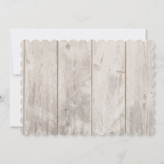 Blue Gnomes Wood kerstparty Kaart (Achterkant)