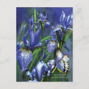 Blue Goddess Art Briefkaart