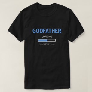 Blue Godfather Loading Complete Date Baby Boy T-shirt