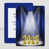 Blue & Gold 2025 Afstuderen in de schijnwerpers Kaart (Voorkant / Achterkant)