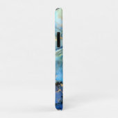 blue gold abstracte scifi orbb Case-Mate iPhone case (Achterkant/rechts)