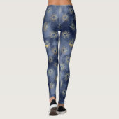 Blue, Gold, Ballerina en Sunshine Pattern Leggings (Achterkant)