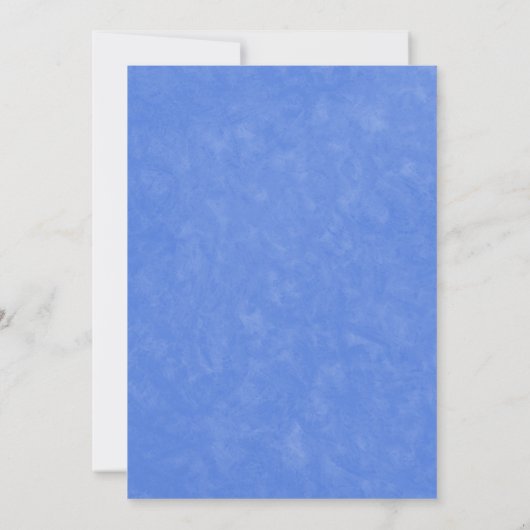 Blue Gold Boy Baby shower per post Kaart (Achterkant)