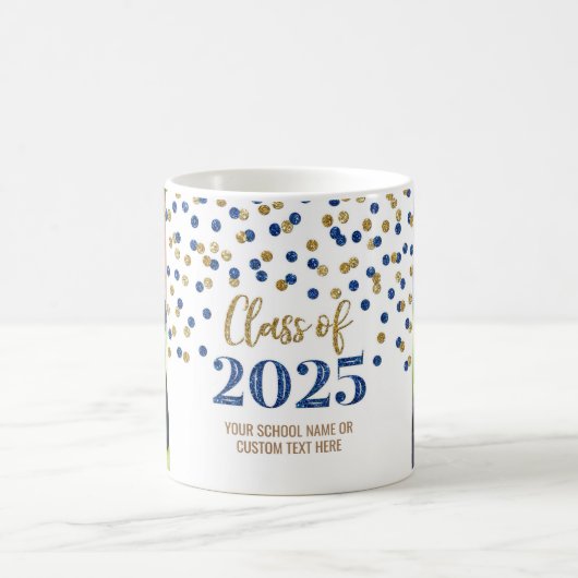 Blue Gold Class van de 2025 Coffee Mok (Center)