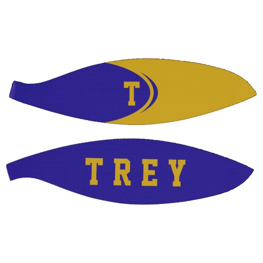 Blue Gold Custom Basketball Basketbal (Panelen)