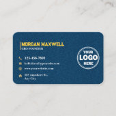 Blue Gold Diamonds Luxury CEO & oprichter Visitekaartje (Voorkant)