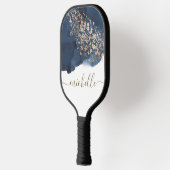 Blue Gold Dust Pickleball Paddle (Links)