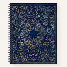 Blue Gold   Gold Notitieboek