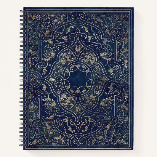 Blue Gold   Gold Notitieboek (Voorkant)