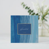Blue & Gold Happy Hanukkah (Staand voorkant)