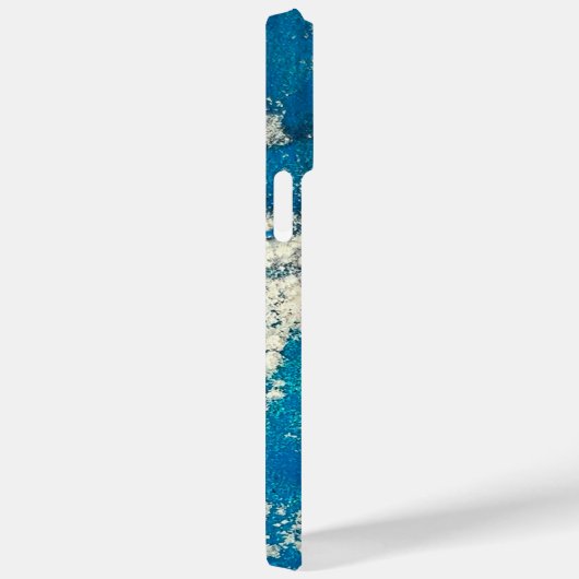 Blue Gold iPhone 14 Pro Max Hoesje (Achterkant / Rechts)