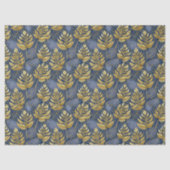 Blue Gold Kerstpatroon#29 ID1009 Tissuepapier (Voorkant)