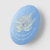 Blue Gold Lotus Yoga Studio Meditation Instructor Ronde Klok (Hoek)