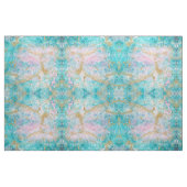 Blue Gold Marble Artwork  Stof (Yard (91,4 cm))