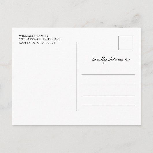 Blue Gold Nursing Afstuderen Invitation Briefkaart (Achterkant)