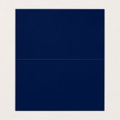 Blue Gold Professional Trendy Visitekaartje (Binnenkant ongevouwen)