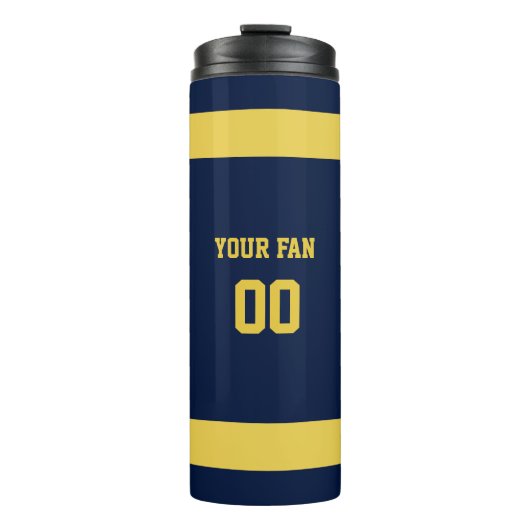 Blue Gold Team Thermosbeker (Voorkant)