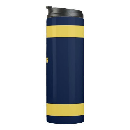 Blue Gold Team Thermosbeker (Geroteerd rechts)