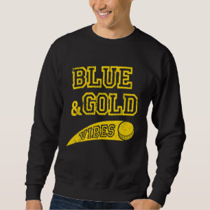 Blue & Gold Vibes IJshockeyteam Fan_2 Trui