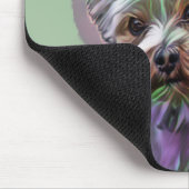 Blue Gold Yorkshire Yorkie Terrier Muismat (Hoek)