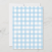 Blue Goldendoodle Dog One Golden Year Birthday Kaart (Achterkant)