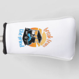Blue Golf Cart BFTG Putter Hoesje Golfheadcover