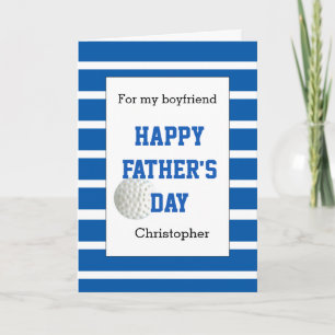 Blue Golf Vaderdag Vriendje Kaart