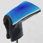 Blue Golfheadcover (3/4 voorkant)