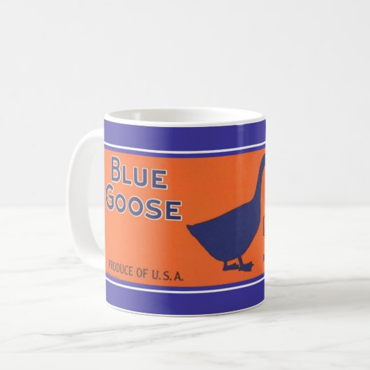Blue Goose Meloenen Mok (Voorkant links)
