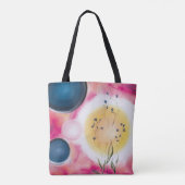 Blue Grace of Filigree Tote Bag (Achterkant)