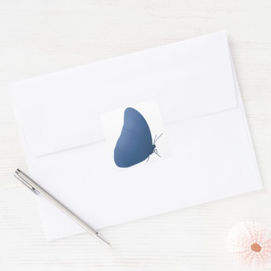 Blue Gradient Morpho Sticker (Envelop)