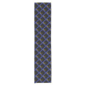 Blue Graduation Party Short Table Runner Korte Tafelloper (Voorkant)
