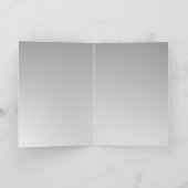 blue graducap in Silver - Gefeliciteerd Kaart (Binnen)